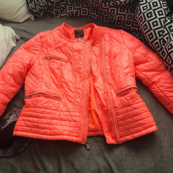 guess neon jacket